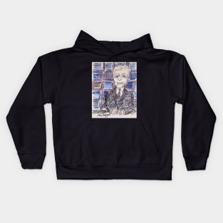 Alex Trebek Jeopardy Kids Hoodie